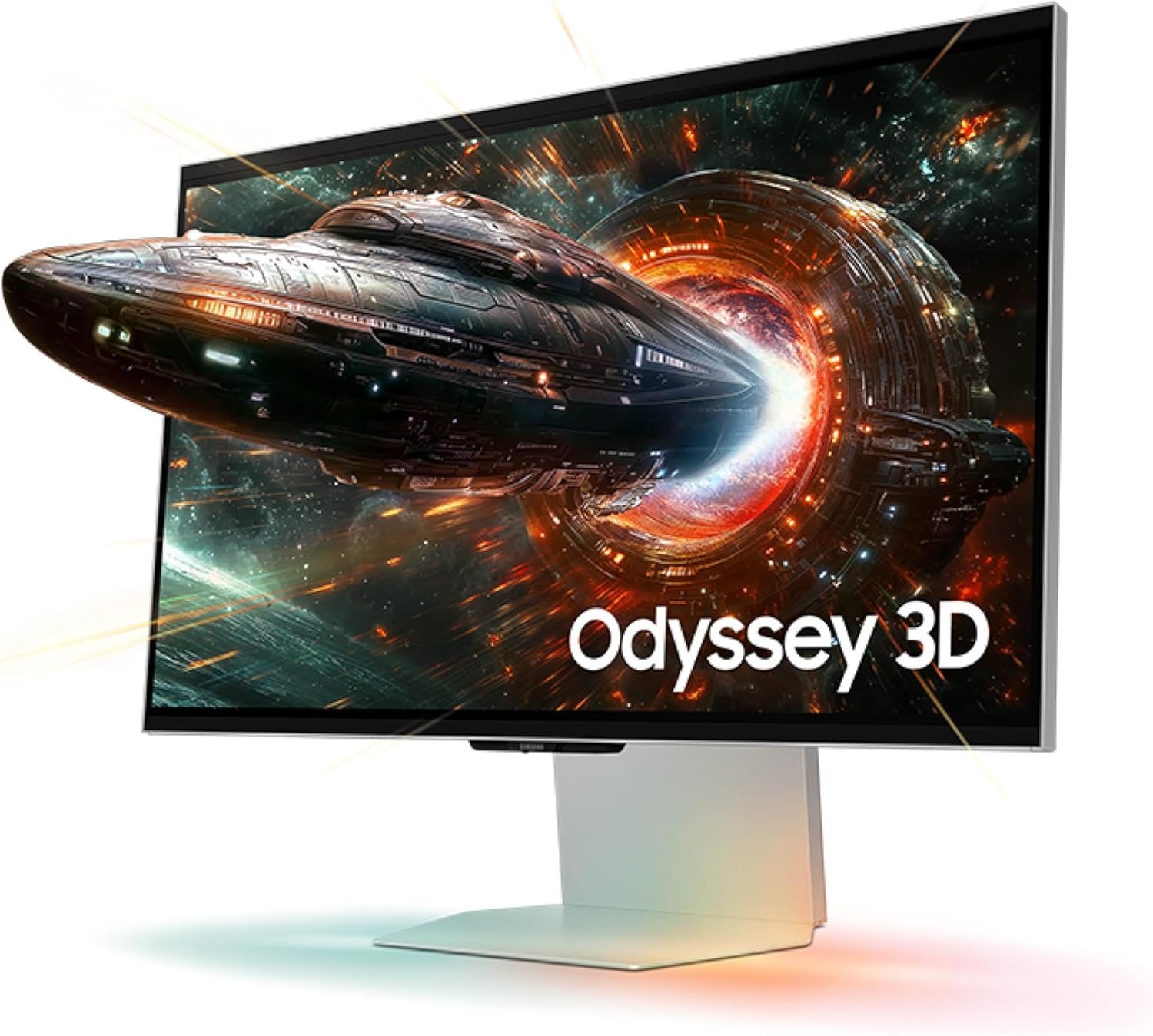 SAMSUNG 27-inch Odyssey 3D G90XF, 4K, 165Hz, Gaming Monitor, 1ms Response Time, AMD FreeSync Premium, Glasses-Free, Ergonomic Stand, LS27FG900XNXZA, 2025