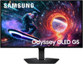 Samsung 27” Odyssey OLED G5 (G50SF) QHD & QD-OLED Gaming Monitor, 180Hz Refresh Rate, 0.03ms (GtG) Response Time, NVIDIA G-Sync Compatible, AMD FreeSync™, LS27FG500SNXZA