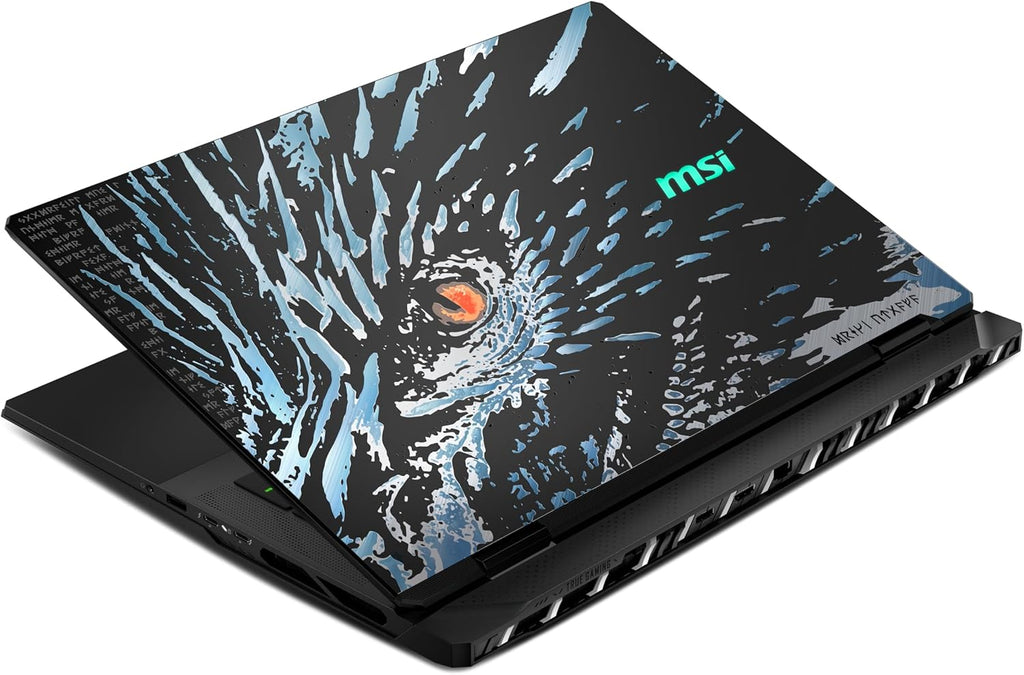 MSI Titan 18 HX Dragon Edition Norse Myth A2XWIG-227ES, 18" UHD+ 120Hz Gaming Laptop (Intel Core Ultra 9 285HX, 64Gb RAM, 2TB SSD, RTX 5080-16GB, Windows 11 Home Advanced) Spanish QWERTY Keyboard