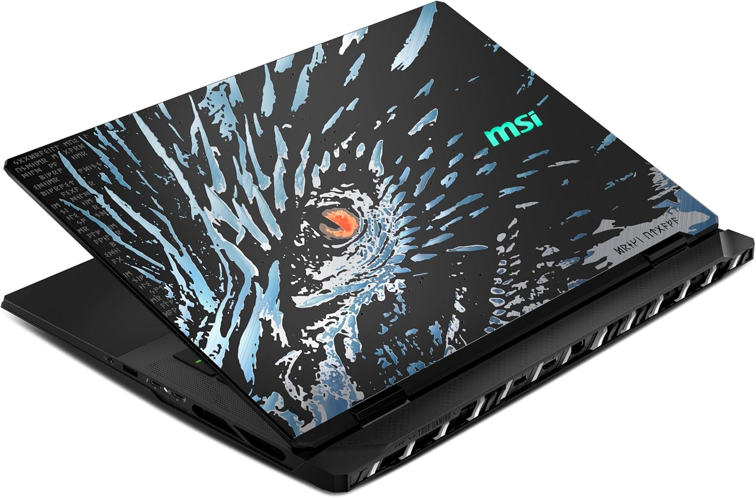 MSI Titan 18 HX Dragon Edition Norse Myth A2XWIG-227ES, 18" UHD+ 120Hz Gaming Laptop (Intel Core Ultra 9 285HX, 64Gb RAM, 2TB SSD, RTX 5080-16GB, Windows 11 Home Advanced) Spanish QWERTY Keyboard