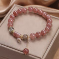 Strawberry Quartz Bracelet