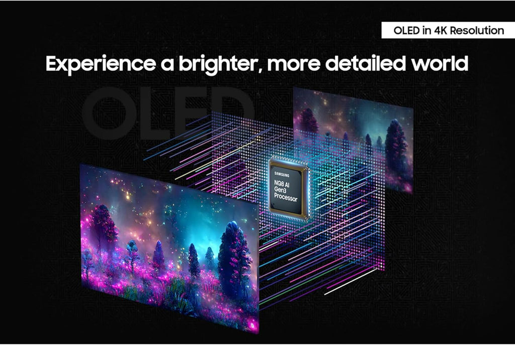 Samsung 32" Odyssey OLED G8 (G80SD) Series 4K UHD Smart Gaming Monitor w QD-OLED, 240Hz 0.03ms, G-Sync Compatible, Glare-Free Display, Sleek Metal Design, LS32DG800SNXZA, 3 Yr Warranty