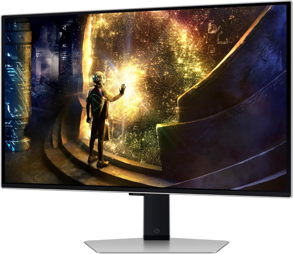 Samsung 27” Odyssey OLED G6 (G61SD) QHD & QD-OLED 240Hz 0.03ms FreeSync Premium Pro Gaming Monitor with Sleek Metal Design, 3 Year Warranty, US, LS27DG610SNXZA