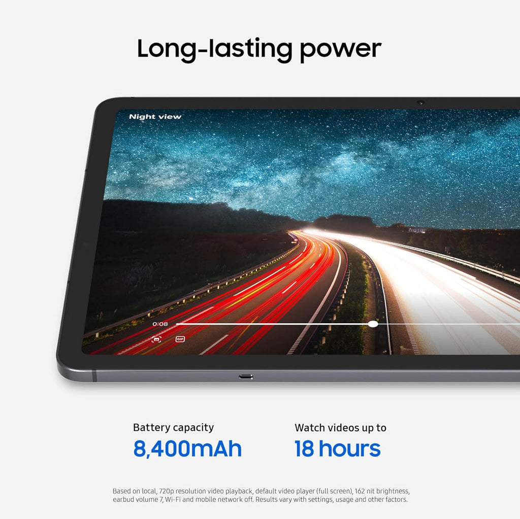 Samsung Galaxy Tab S11 256 GB WiFi Android Tablet, Large Display, Durable, Slim, Light, High Performance, Long Battery Life, S Pen for Note-Taking, AI Assist, US Version, Silver