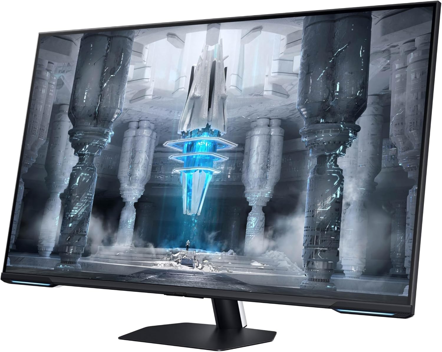 SAMSUNG 43" Odyssey Neo G7 Series 4K UHD Smart Gaming Monitor, 144Hz, 1ms, VESA Display HDR600, Quantum Matrix Technology, AMD FreeSync Premium Pro, LS43CG702NNXZA, Black