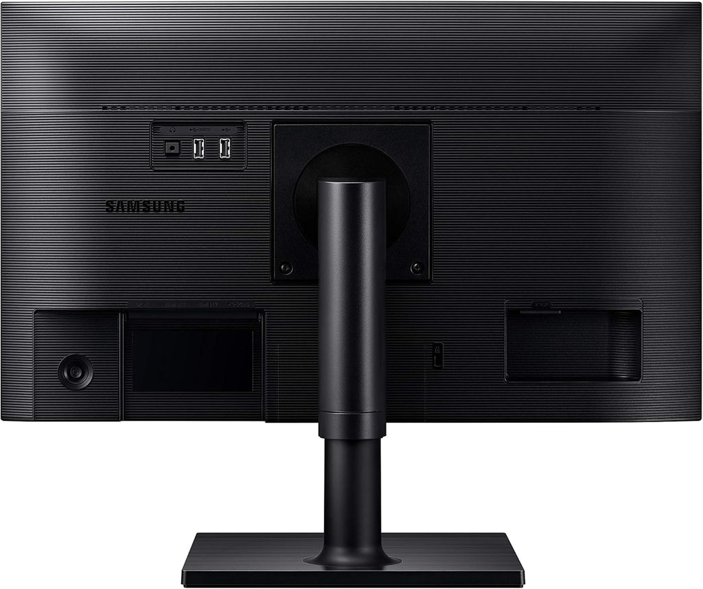 SAMSUNG FT45 Series 27-Inch FHD 1080p Computer Monitor, 75Hz, IPS Panel, HDMI, USB Hub, Height Adjustable Stand, 3 Yr WRNTY (LF27T450FQNXGO),Black