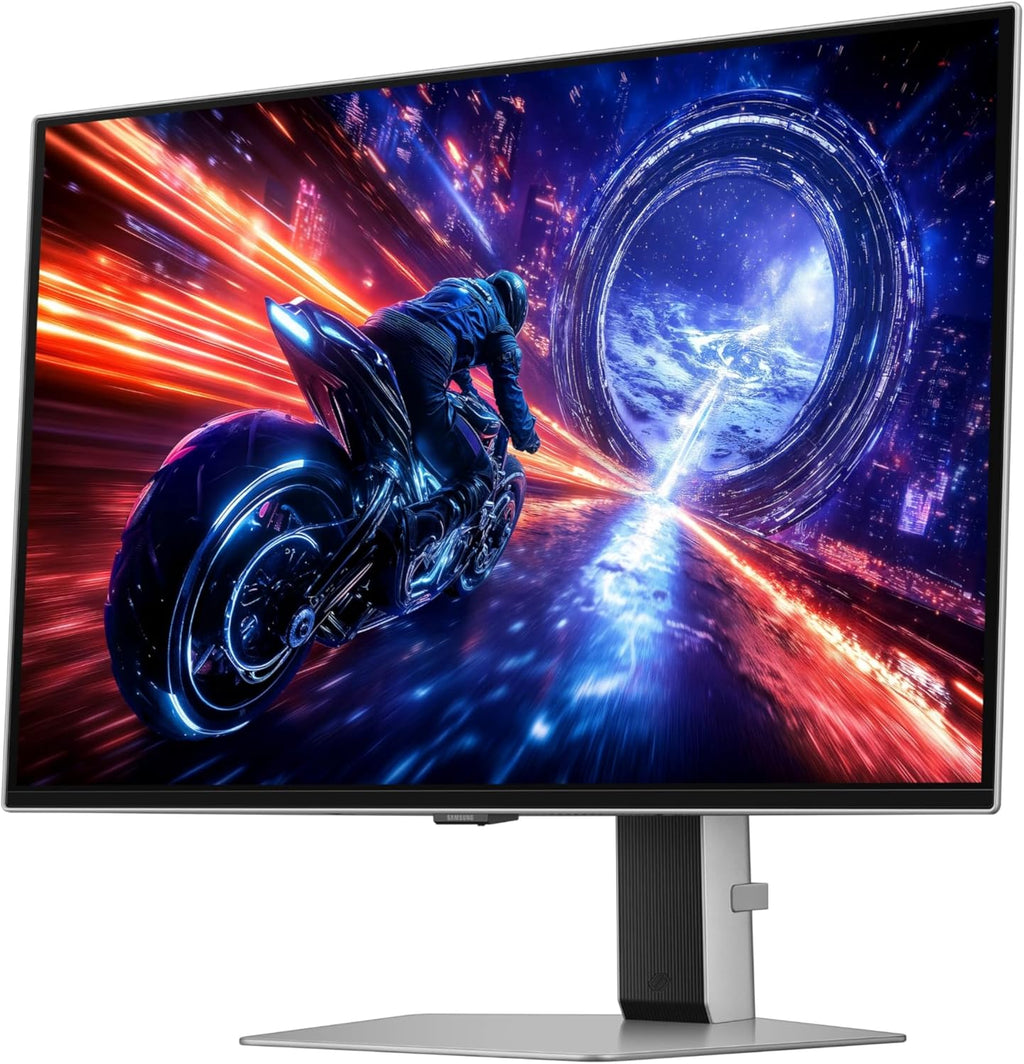 SAMSUNG 27” Odyssey OLED G6 G60SF QHD QD-OLED Gaming Monitor, 500Hz Refresh Rate, 0.03ms (GtG) Response Time, G-Sync Compatible, VESA DisplayHDR TrueBlack 500, LS27FG602SNXZA, 2025, 3 Yr Warranty