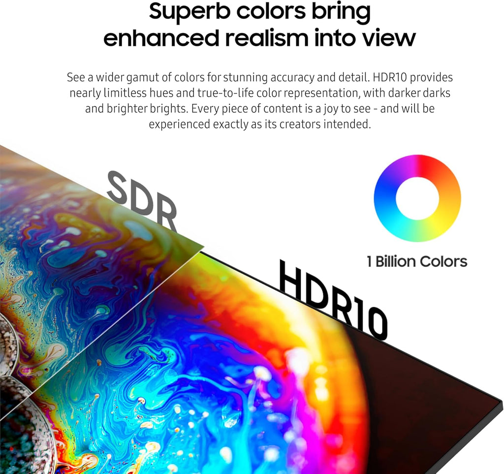 Samsung 34-Inch ViewFinity S65VC Series Ultra-WQHD Curved Computer Monitor, 100Hz, AMD FreeSync, HDR10, USB-C, Built-in Speaker, Camera, KVM Switch, Eye Care, Eco-Packaging, LS34C650VANXGO, Black