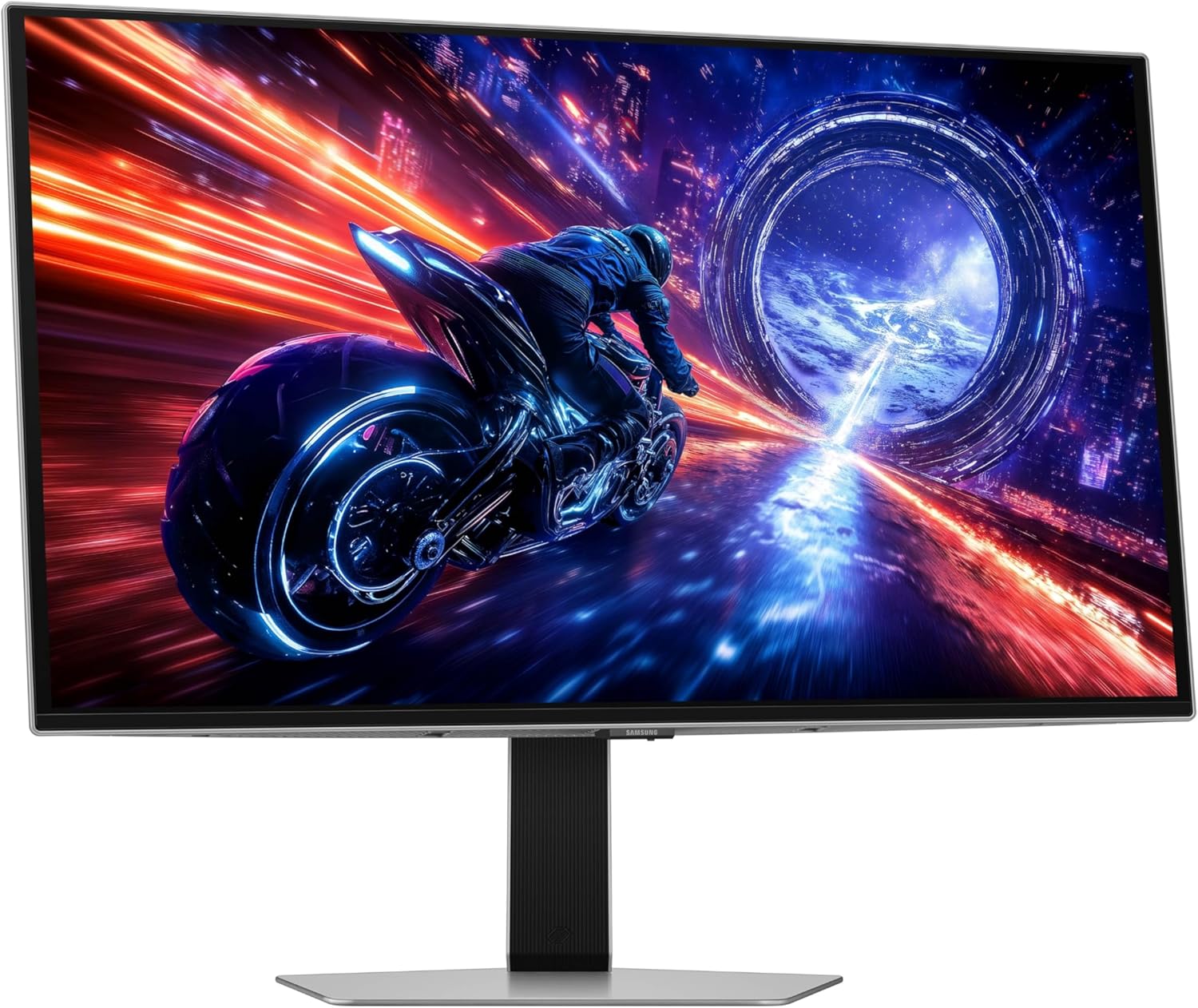 SAMSUNG 27” Odyssey OLED G6 G60SF QHD QD-OLED Gaming Monitor, 500Hz Refresh Rate, 0.03ms (GtG) Response Time, G-Sync Compatible, VESA DisplayHDR TrueBlack 500, LS27FG602SNXZA, 2025, 3 Yr Warranty