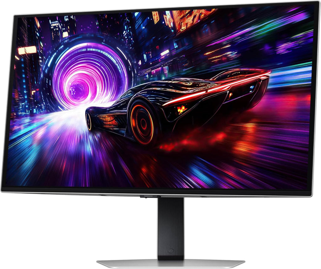 SAMSUNG 27-inch Odyssey QD-OLED G8 (G81SF), 4K, 240Hz, Gaming Monitor, 0.03ms Response Time, DisplayHDR True Black 400, AMD FreeSync™ Premium Pro, Ergonomic Stand, LS27FG810SNXZA, 2025