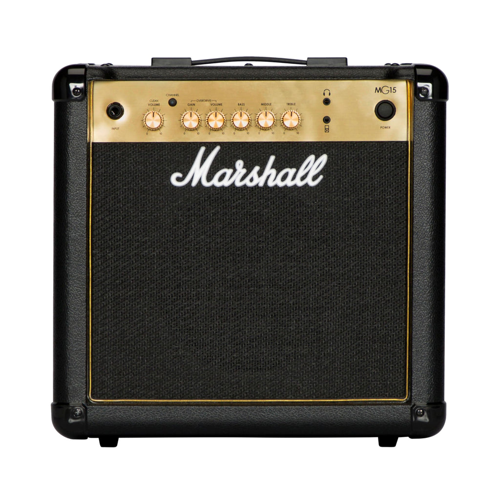 Marshall MG50GFX Amplificador combinado de guitarra com FX incorporado, prático adequado para guitarra elétrica, preto e dourado, With Effects, 50 W