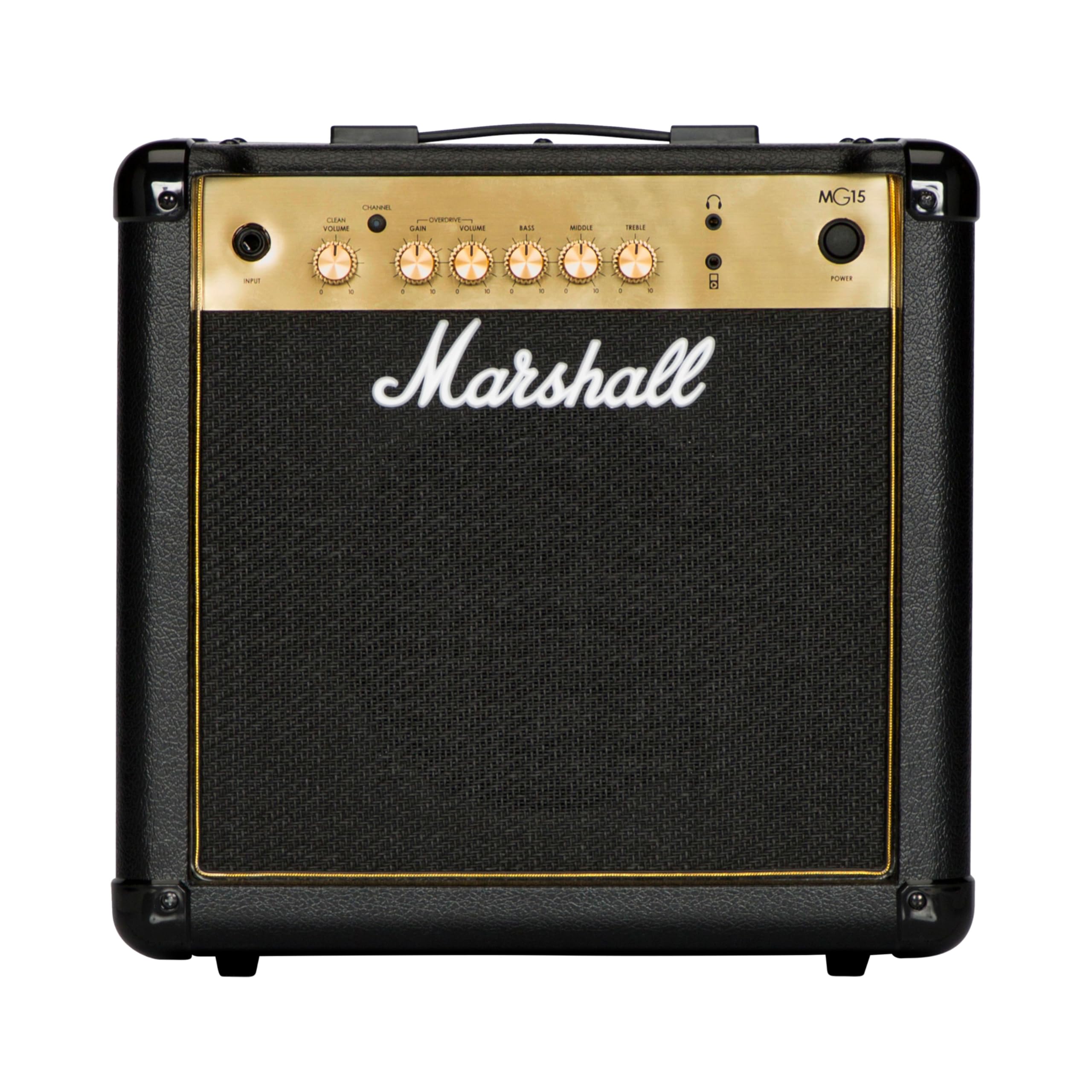 Marshall MG50GFX Amplificador combinado de guitarra com FX incorporado, prático adequado para guitarra elétrica, preto e dourado, With Effects, 50 W