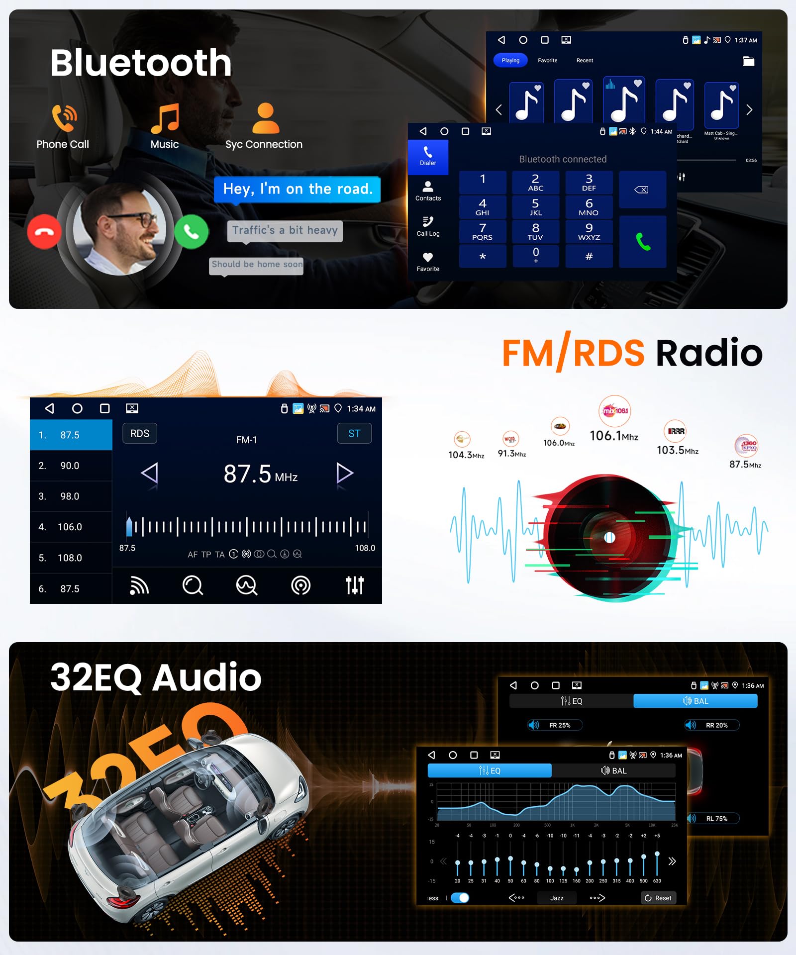 4G+64G Wireless Carplay Android Car Radio for Mercedes Benz S Class W220 VV220 1998-2005 9 Inch Radio with Android Auto GPS Navi WiFi Mirror Link Bluetooth FM/RDS/32 EQ/USB/SWC Rear Camera