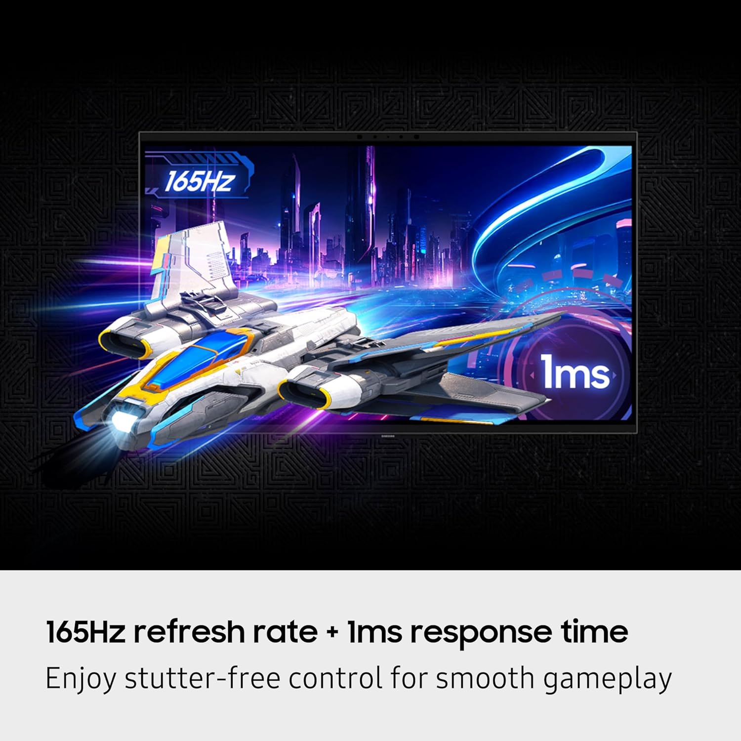 SAMSUNG 27-inch Odyssey 3D G90XF, 4K, 165Hz, Gaming Monitor, 1ms Response Time, AMD FreeSync Premium, Glasses-Free, Ergonomic Stand, LS27FG900XNXZA, 2025