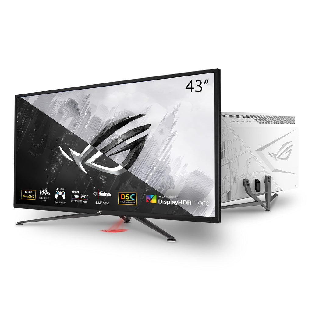 ASUS ROG Strix XG49VQ, Curved Ultra-Wide Gaming Monitor (3840 X 1080P, 144 Hz, USB 3.0 Freesync 2 HDR, Displayhdr 400, 125% sRGB, Dci-P3. 90%, Shadow Boost), 49", Black
