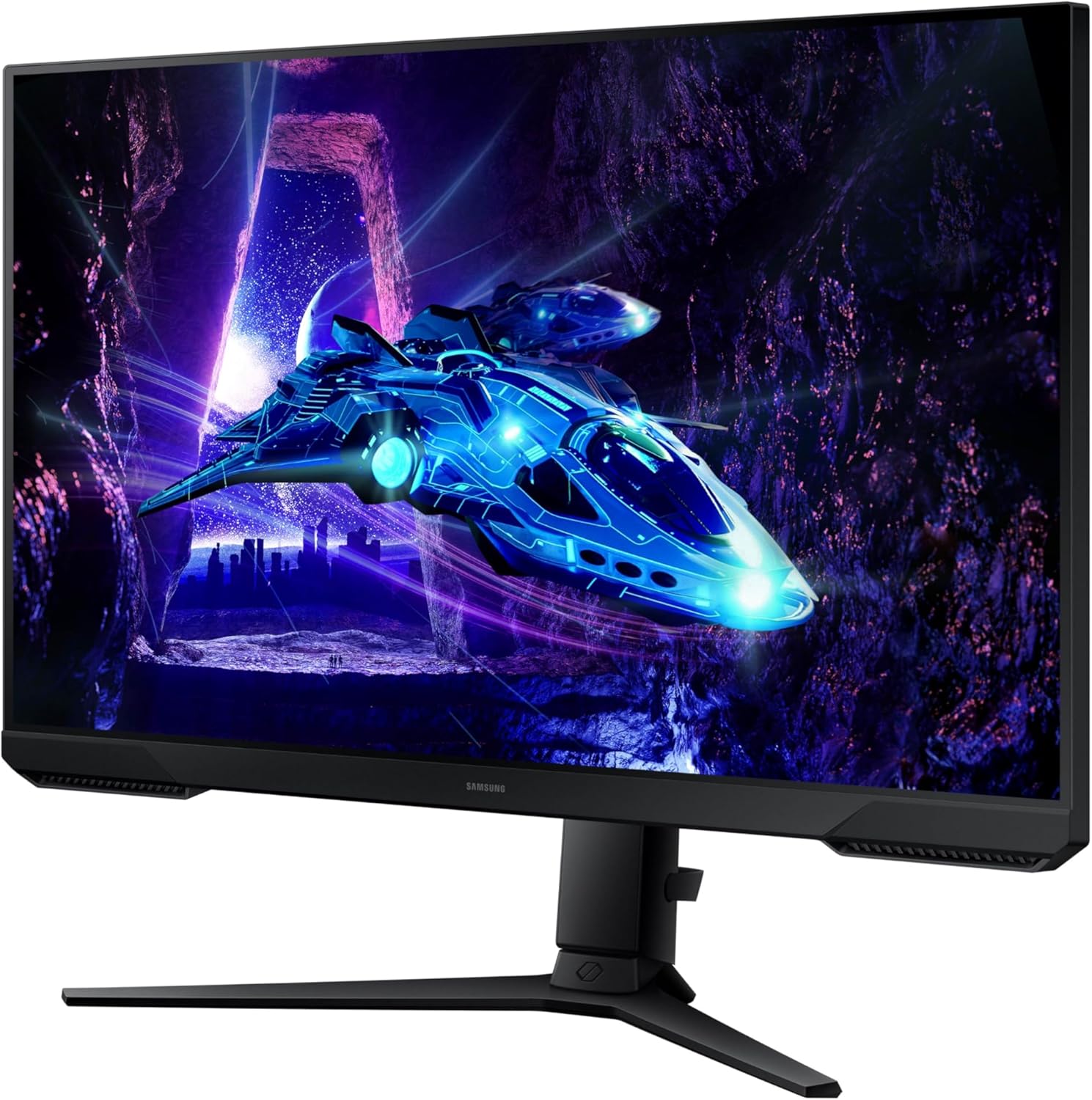 Samsung 32-Inch Odyssey G3 (G30D) Series FHD Gaming Monitor, 1ms, 180Hz, AMD FreeSync, Adjustable Stand, Black Equalizer, Virtual Aim Point, Eye Saver Mode, Flicker-Free, LS32DG302ENXZA