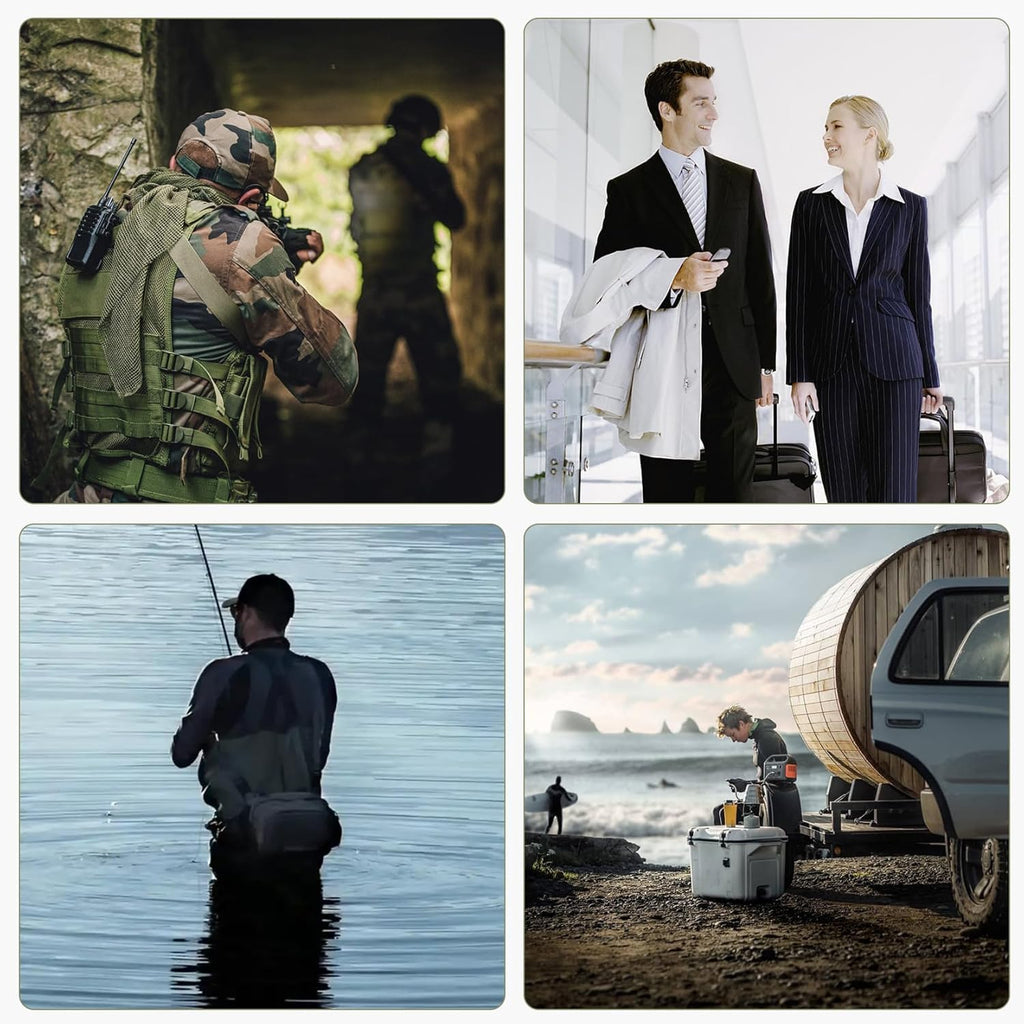 SPAHER Pasta trabalho homem mala de ombro militar tática para computador portátil 14/15,6/17 polegadas porta-documentos mala presente, L-15,6/17" - preto-modelo melhorado, Negócios