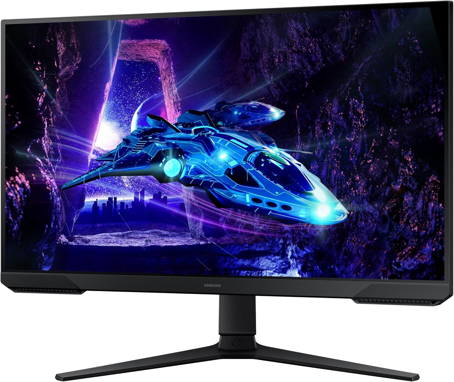 Samsung 32-Inch Odyssey G3 (G30D) Series FHD Gaming Monitor, 1ms, 180Hz, AMD FreeSync, Adjustable Stand, Black Equalizer, Virtual Aim Point, Eye Saver Mode, Flicker-Free, LS32DG302ENXZA