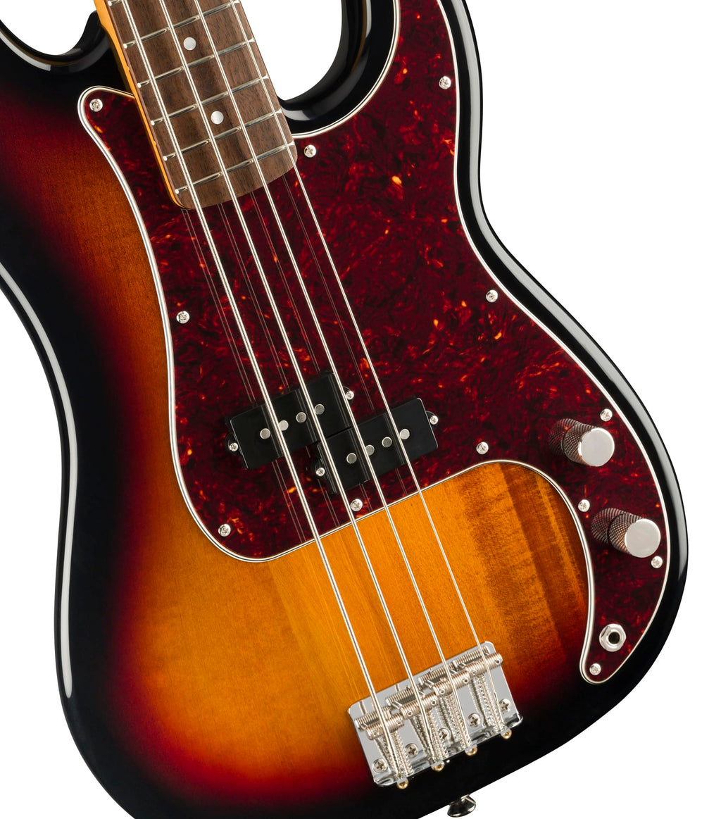 Squier by Fender Classic Vibe '60s Jazz Bass, 3 cores Sunburst