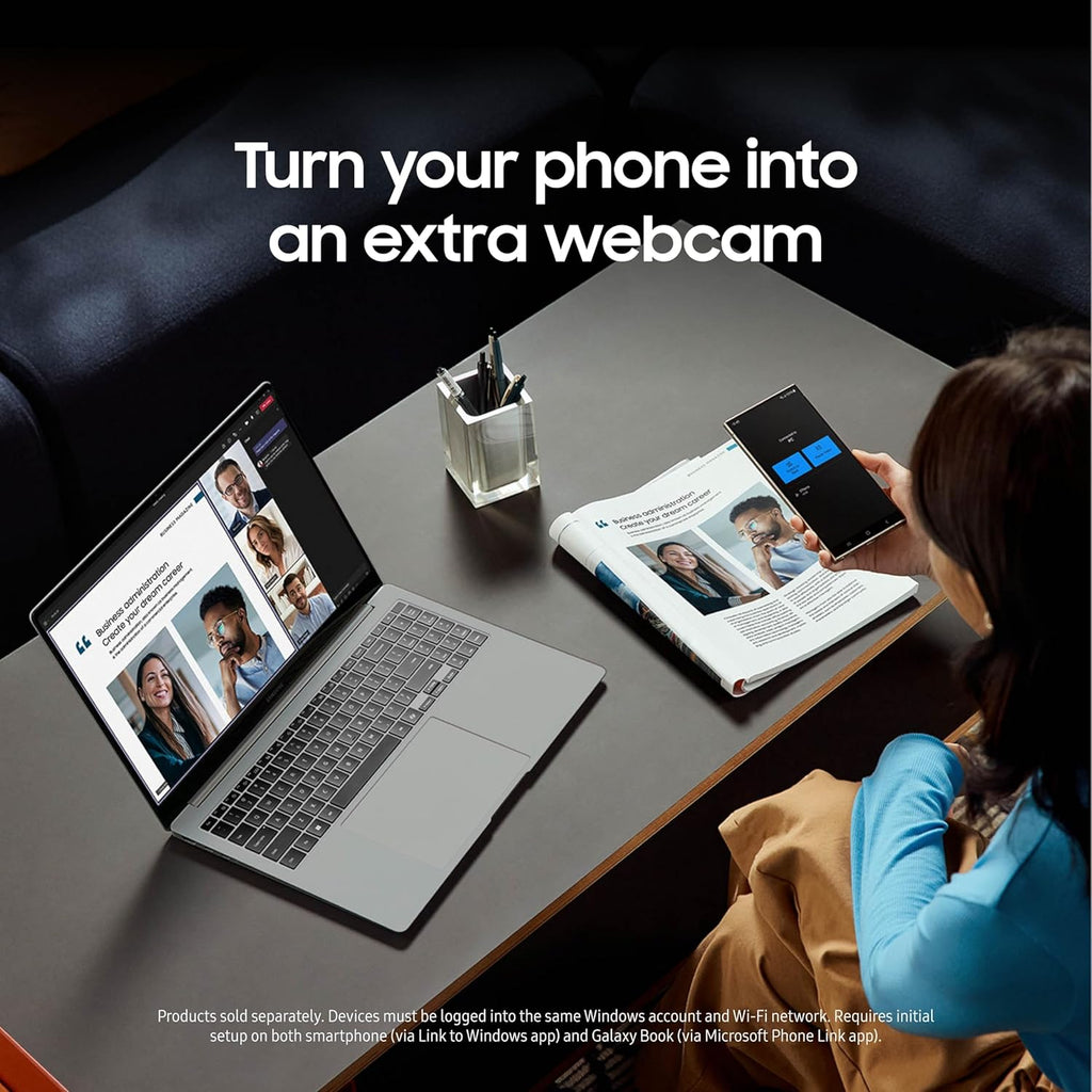 Samsung 16" Galaxy Book4 Pro Laptop PC Computer, Intel Core 7 Ultra Processor 1TB, 3K AMOLED (2880 x 1800) Touchscreen, Advanced Security, 2024 Model, NP960XGK-KG1US, Moonstone Gray