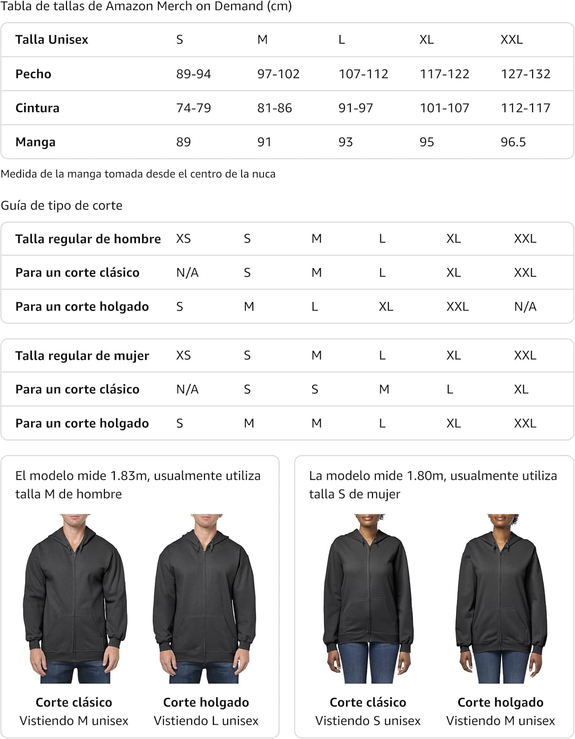 Fender Vintage Guitar Lineup Sudadera con Capucha