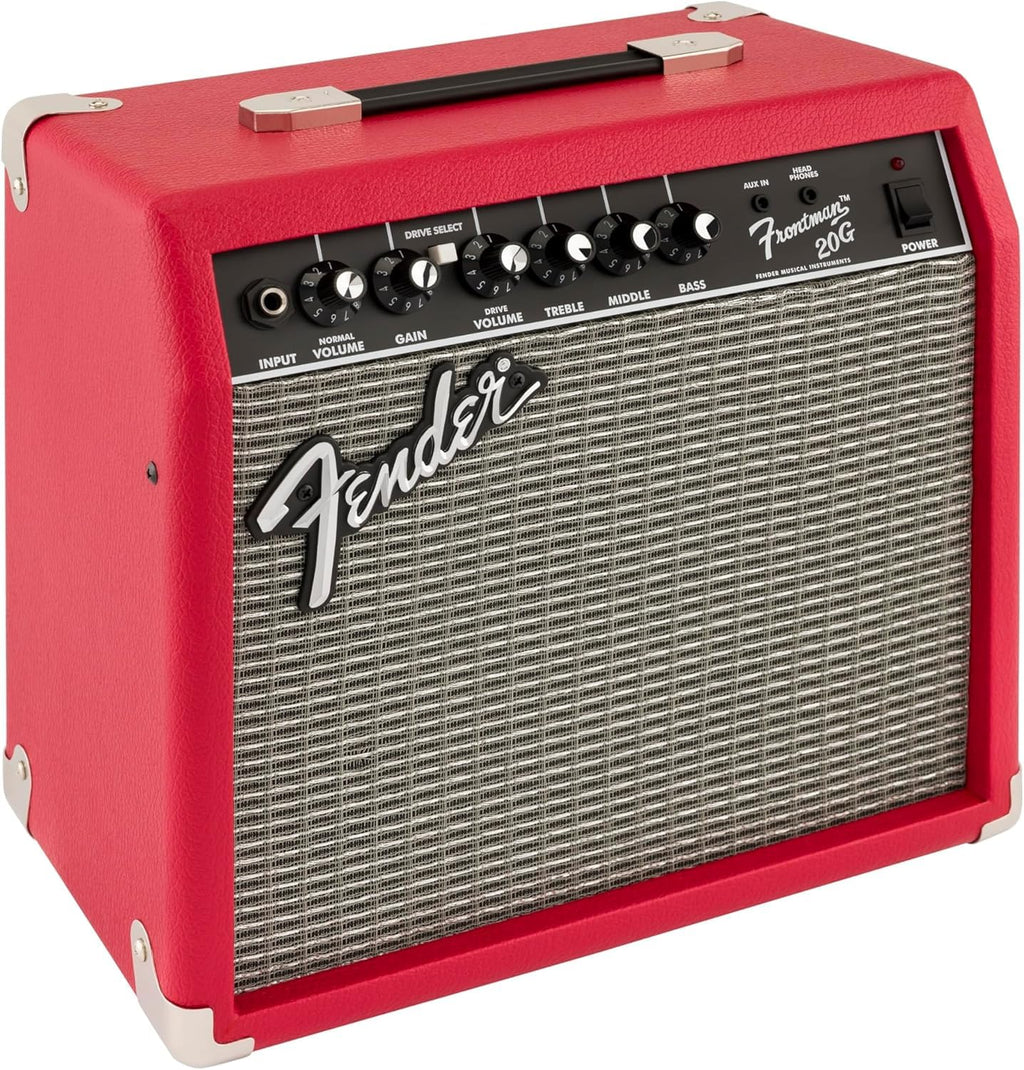 Fender Frontman 20G Combo Amplifier for Guitar, Wide Studio Ideal for Electric Guitar