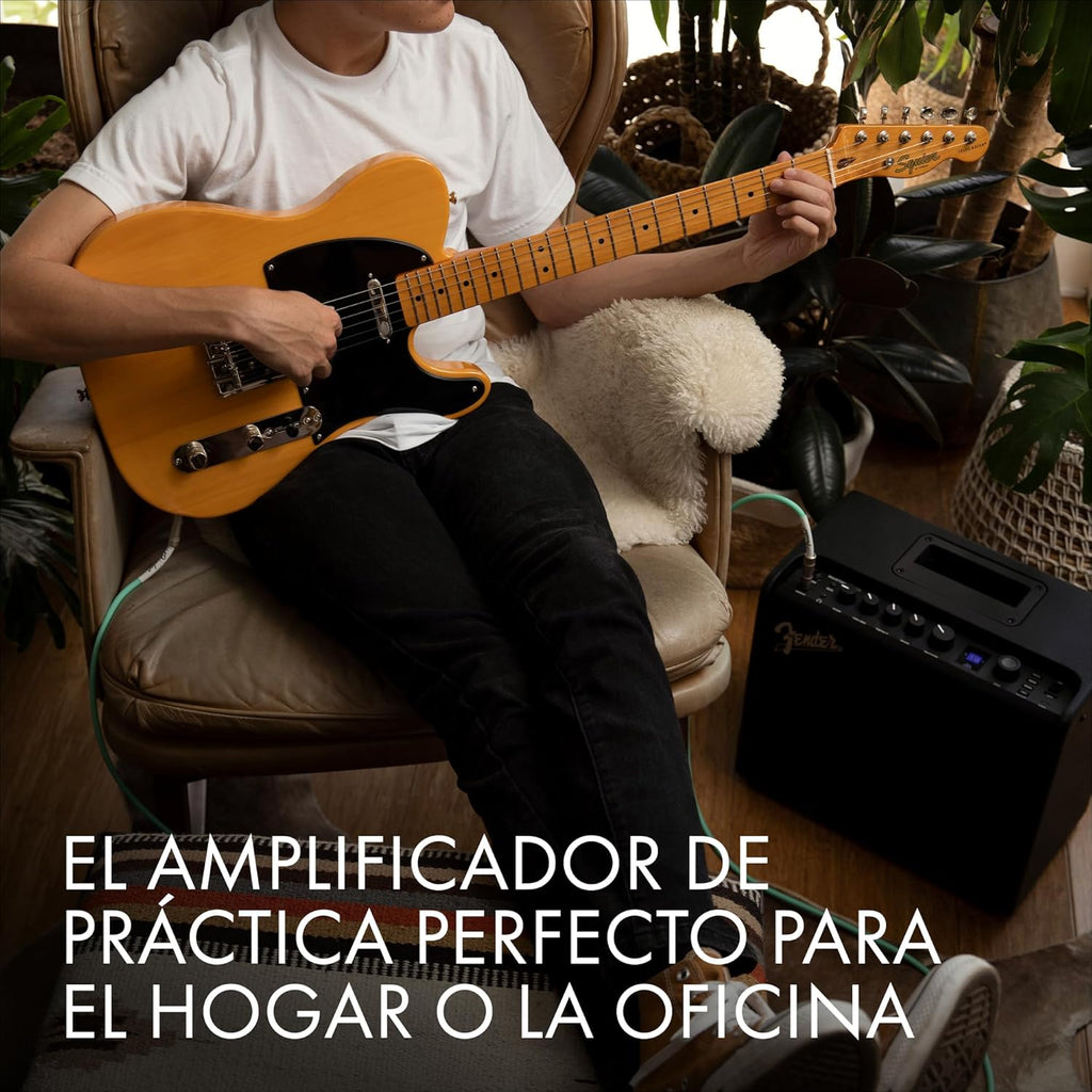 Fender Mustang LT 25, amplificador combinado para guitarra elétrica, preto