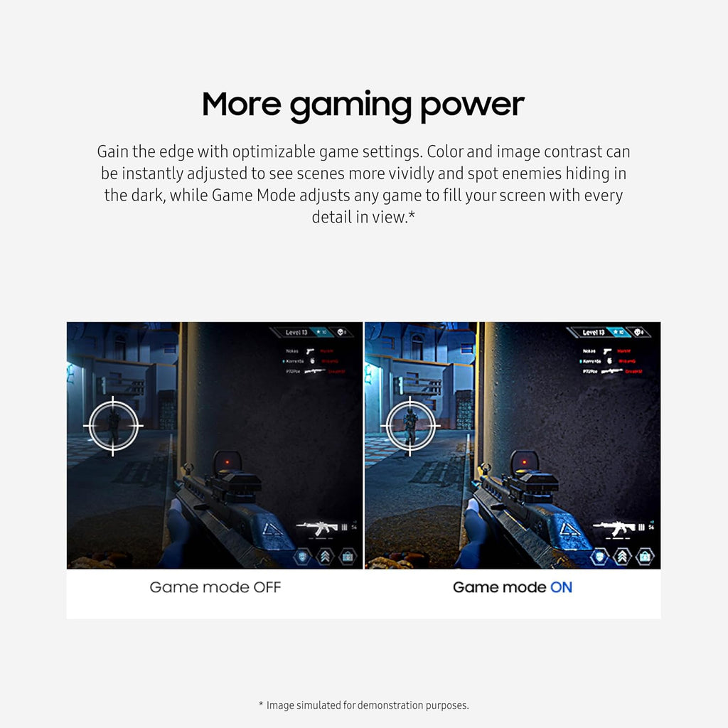 SAMSUNG 24" Essential S3 (S36GD) Series FHD 1800R Curved Computer Monitor, 100Hz, Game Mode, Advanced Eye Comfort, HDMI and D-sub Ports, LS24D366GANXZA