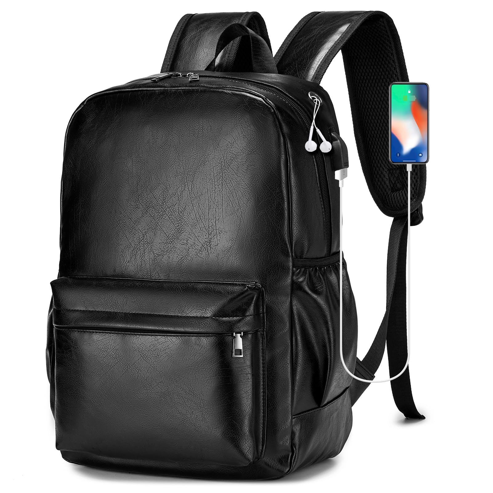 SPAHER Mochila portátil 15,6" mochila de viagem para mulher mochila de transporte impermeável mochila casual unissexo suporte ao ar livre ombro escolar caminhadas bagagem de negócios presente