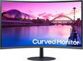 SAMSUNG 32-Inch S39C Series FHD Curved Gaming Monitor, 75Hz, AMD FreeSync, Game Mode, Advanced Eye Comfort, Frameless Display, Built in Speakers, Slim Metal Stand, LS32C392EANXGO, Black