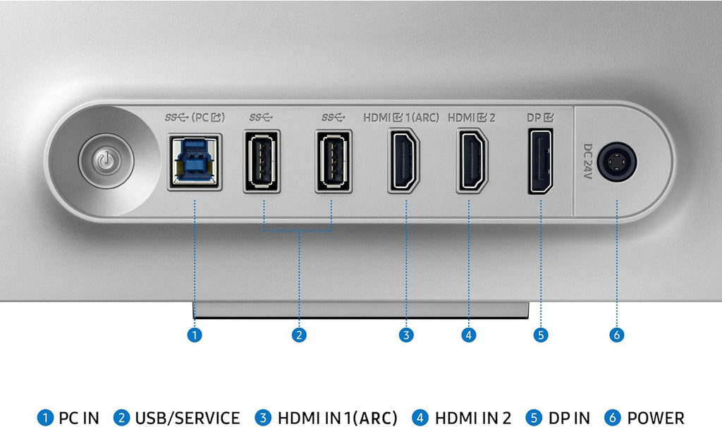 Samsung 32" Odyssey OLED G8 (G80SD) Series 4K UHD Smart Gaming Monitor w QD-OLED, 240Hz 0.03ms, G-Sync Compatible, Glare-Free Display, Sleek Metal Design, LS32DG800SNXZA, 3 Yr Warranty