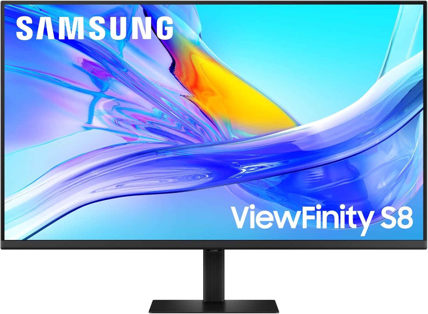 Samsung 37” ViewFinity S8 (S80UD) 4K UHD HDR10 High Resolution Monitor with USB-C and Ergonomic Design, Built-in KVM Switch, Intelligent Eye Care, LS37D800UANXZA, 2025