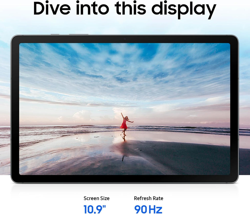 Samsung Galaxy Tab S10 Lite, 8GB RAM, 256GB, 2TB Expand, Long Battery Life, 10.9” LCD, S Pen for Note-Taking, Exynos 1380, Circle to Search, AI Tools, Coral Red