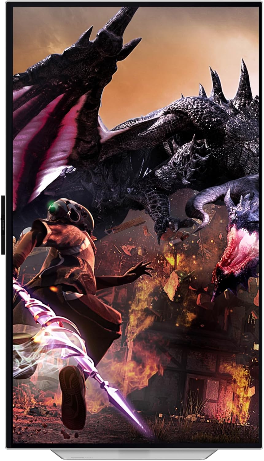 Samsung 32" Odyssey OLED G8 (G80SD) Series 4K UHD Smart Gaming Monitor w QD-OLED, 240Hz 0.03ms, G-Sync Compatible, Glare-Free Display, Sleek Metal Design, LS32DG800SNXZA, 3 Yr Warranty