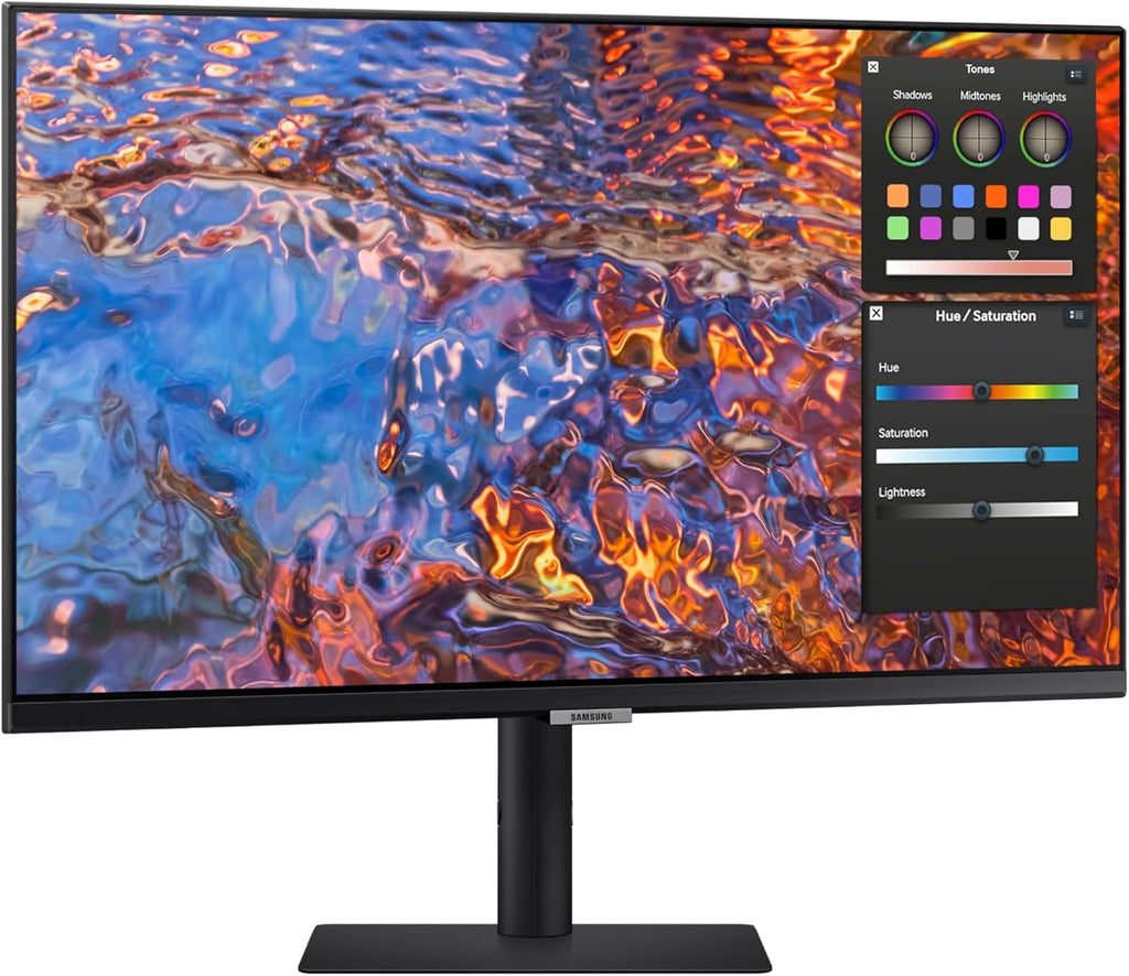 Samsung 27-Inch ViewFinity S80PB Series UHD Computer Monitor, DCI-P3 98%, VESA DisplayHDR 400, IPS Panel, Matte Display, USB-C, PIP/PBP, Intelligent Eye Care, LS27B804PXNXGO