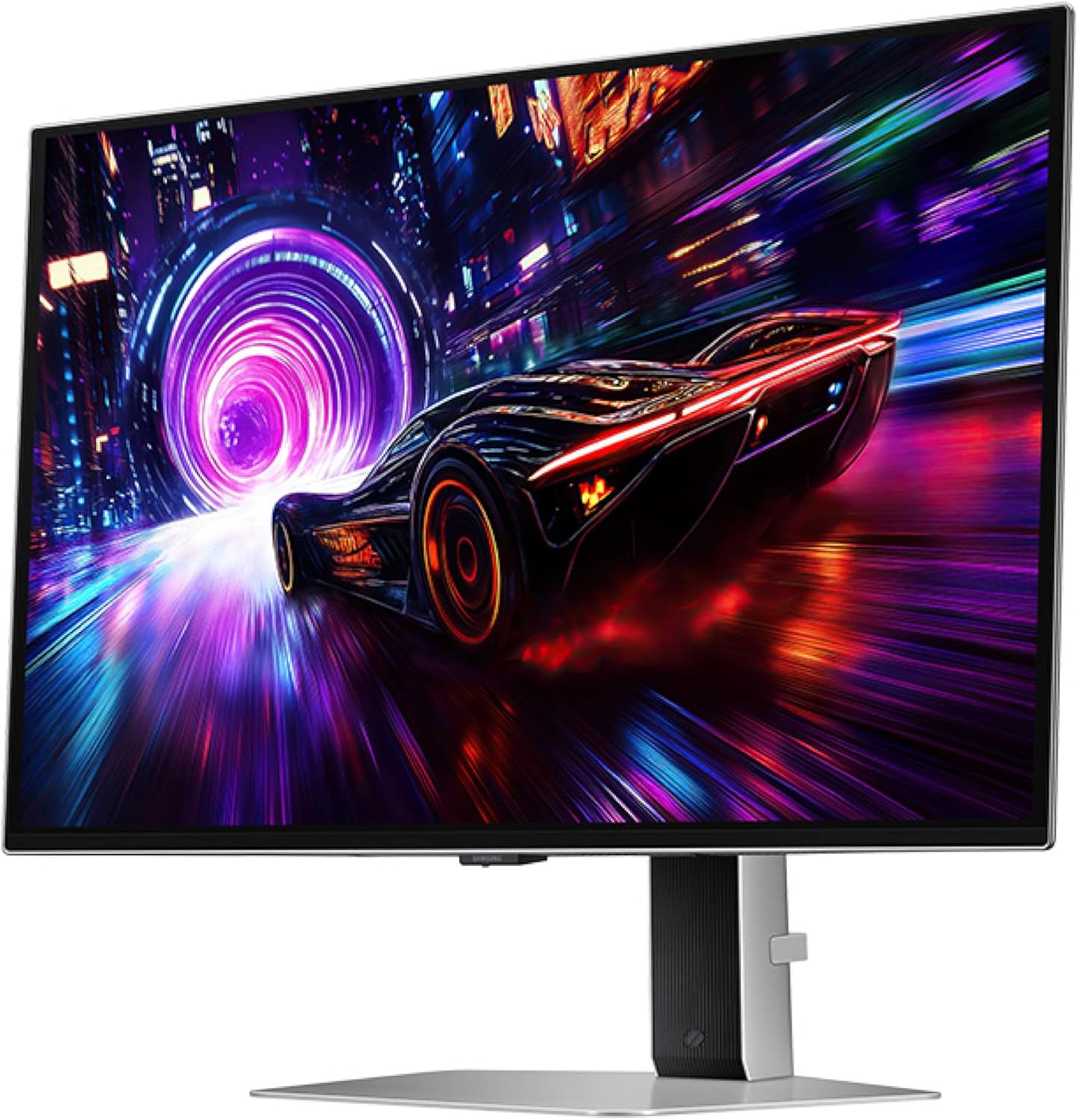 SAMSUNG 27-inch Odyssey QD-OLED G8 (G81SF), 4K, 240Hz, Gaming Monitor, 0.03ms Response Time, DisplayHDR True Black 400, AMD FreeSync™ Premium Pro, Ergonomic Stand, LS27FG810SNXZA, 2025