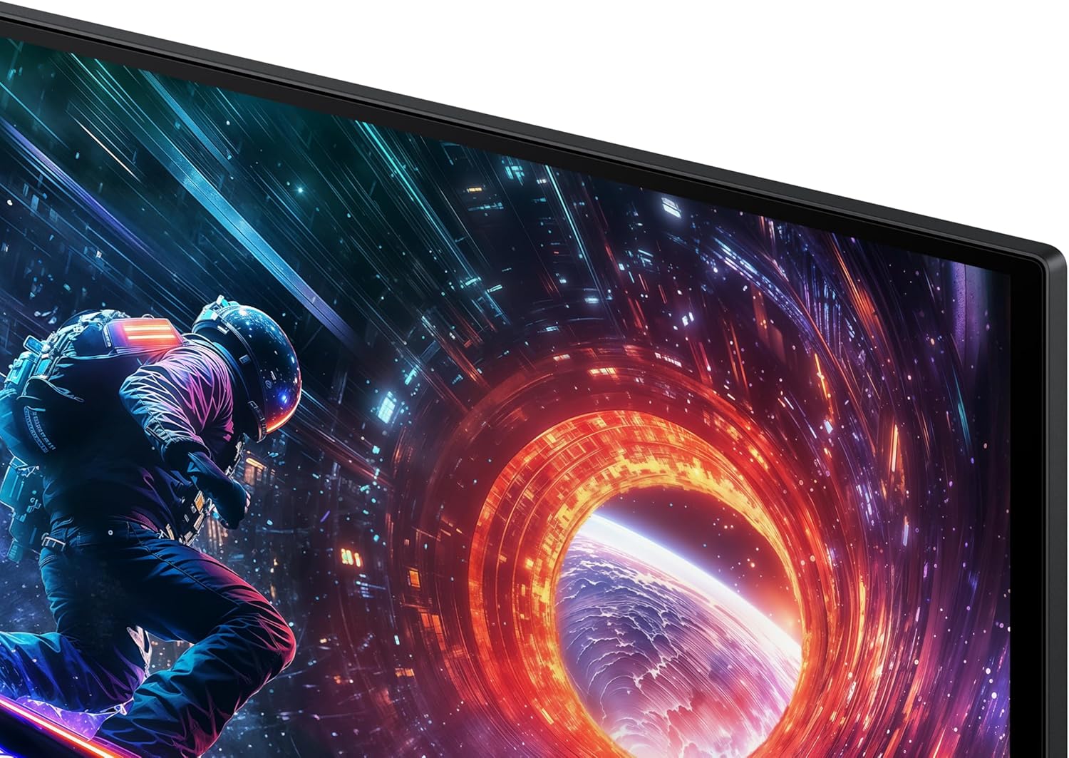 Samsung 27” Odyssey OLED G5 (G50SF) QHD & QD-OLED Gaming Monitor, 180Hz Refresh Rate, 0.03ms (GtG) Response Time, NVIDIA G-Sync Compatible, AMD FreeSync™, LS27FG500SNXZA