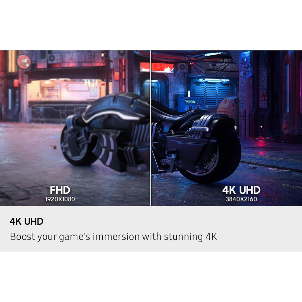 Samsung 27” Odyssey G7 G70F FHD Resolution Gaming Monitor, Fast IPS Dual Mode, 4K 180Hz Refresh Rate, NVIDIA G-Sync Compatible, AMD FreeSync™ Premium, Ergonomic Stand, LS27FG706ENXZA