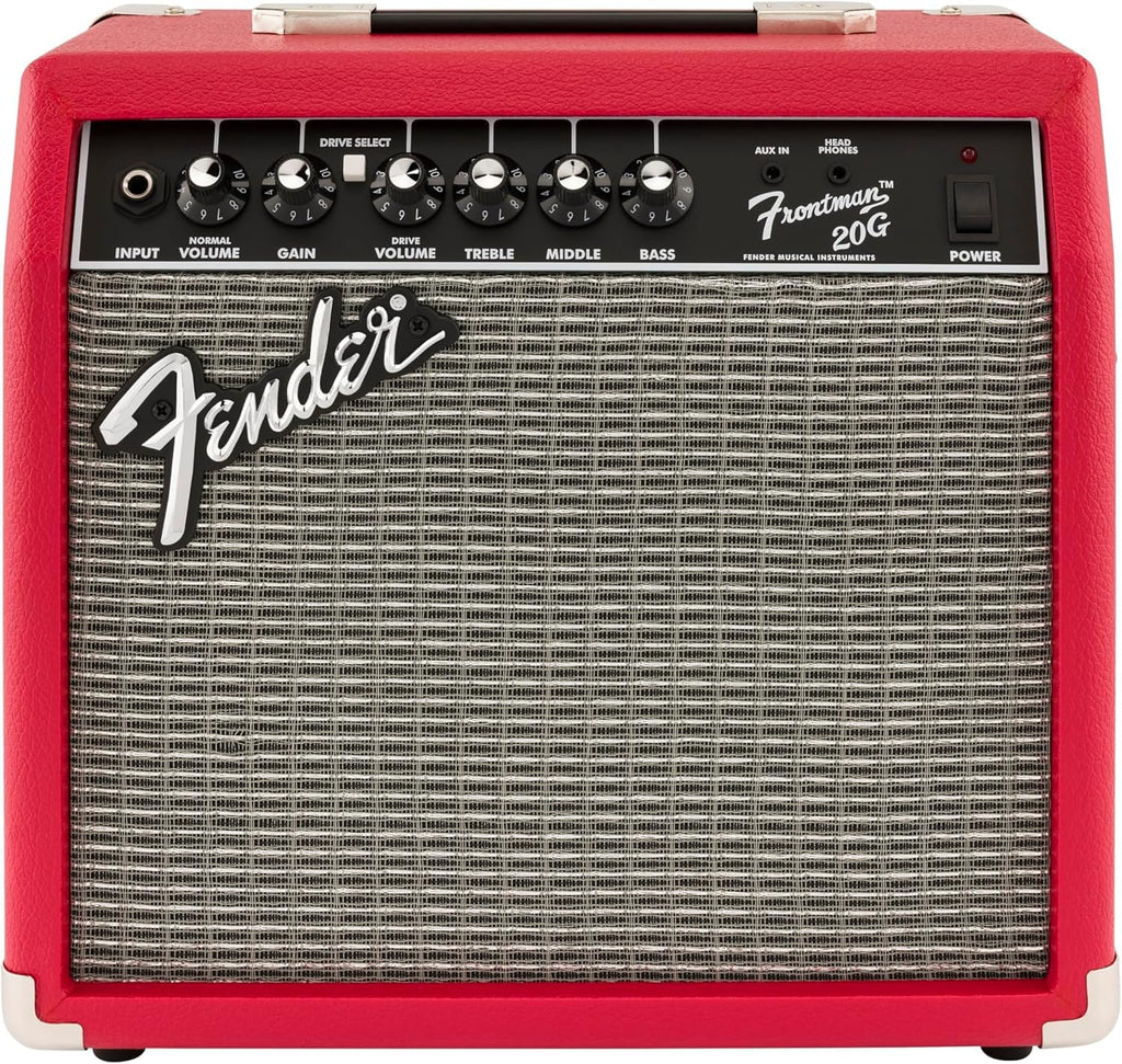 Fender Amplificador Frontman 10G Combo para Guitarra, Amplio Estudio Ideal para Guitarra Eléctrica