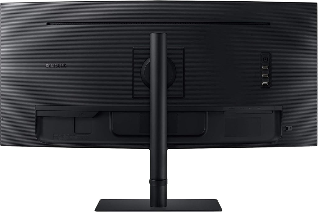 SAMSUNG Viewfinity S65UA Series 34-Inch Ultrawide QHD Curved Monitor, 100Hz, USB-C, HDR10 (1 Billion Colors), Height Adjustable Stand, TUV-certified Intelligent Eye Care (LS34A654UBNXGO),Black