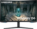 Samsung 27" Odyssey QHD G65B Curved Gaming Monitor, 240Hz, 1ms (GTG), HDR 600, Gaming Hub, 1000R, AMD FreeSync Premium Pro, LS27BG652ENXGO