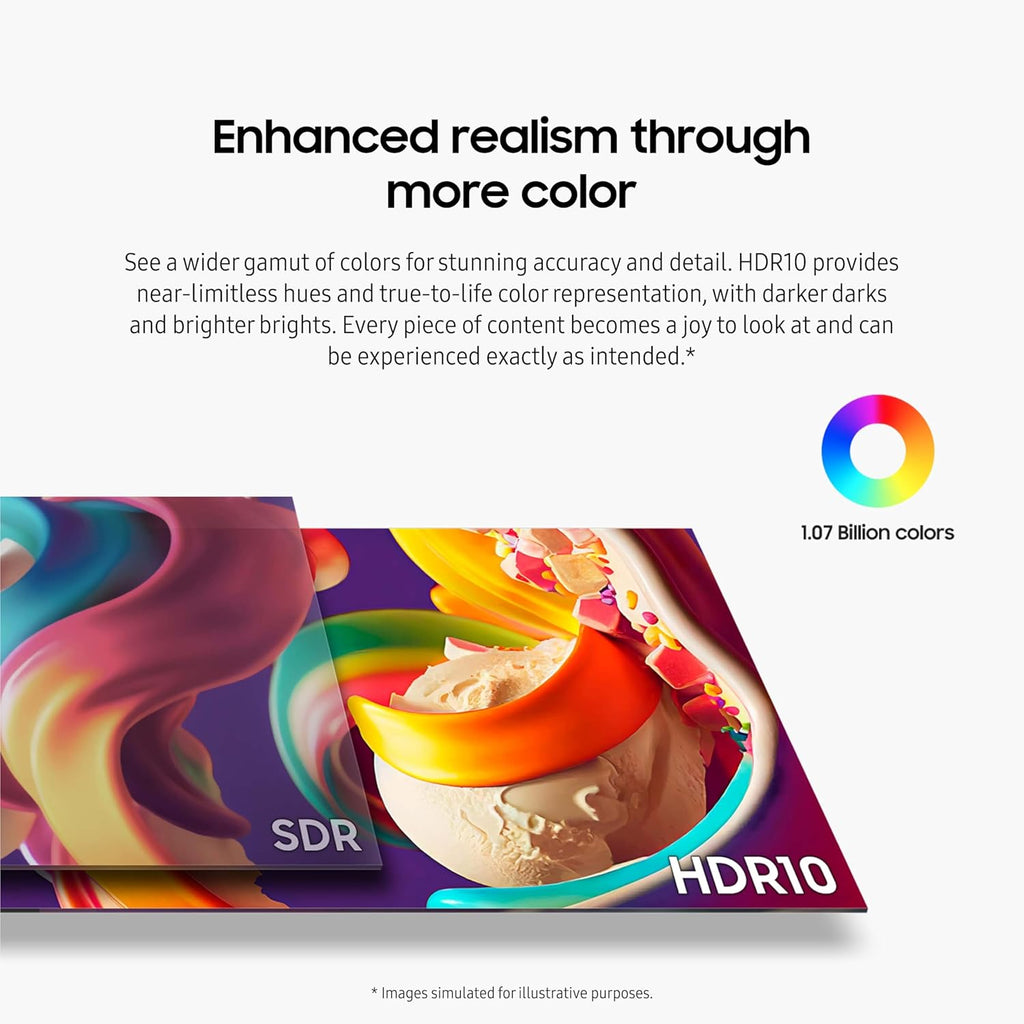 SAMSUNG 27" ViewFinity S6 (S60UD) Series QHD High Resolution Computer Monitor, 100Hz, HDR10, USB-C, Built-In LAN Port, Daisy Chain Support, Easy Setup, Height Adjustable Stand, LS27D606UANXGO, 2024