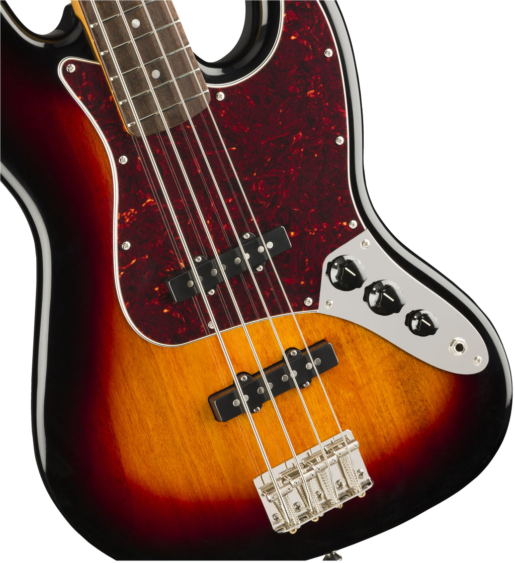 Squier by Fender Classic Vibe '60s Jazz Bass, 3 cores Sunburst