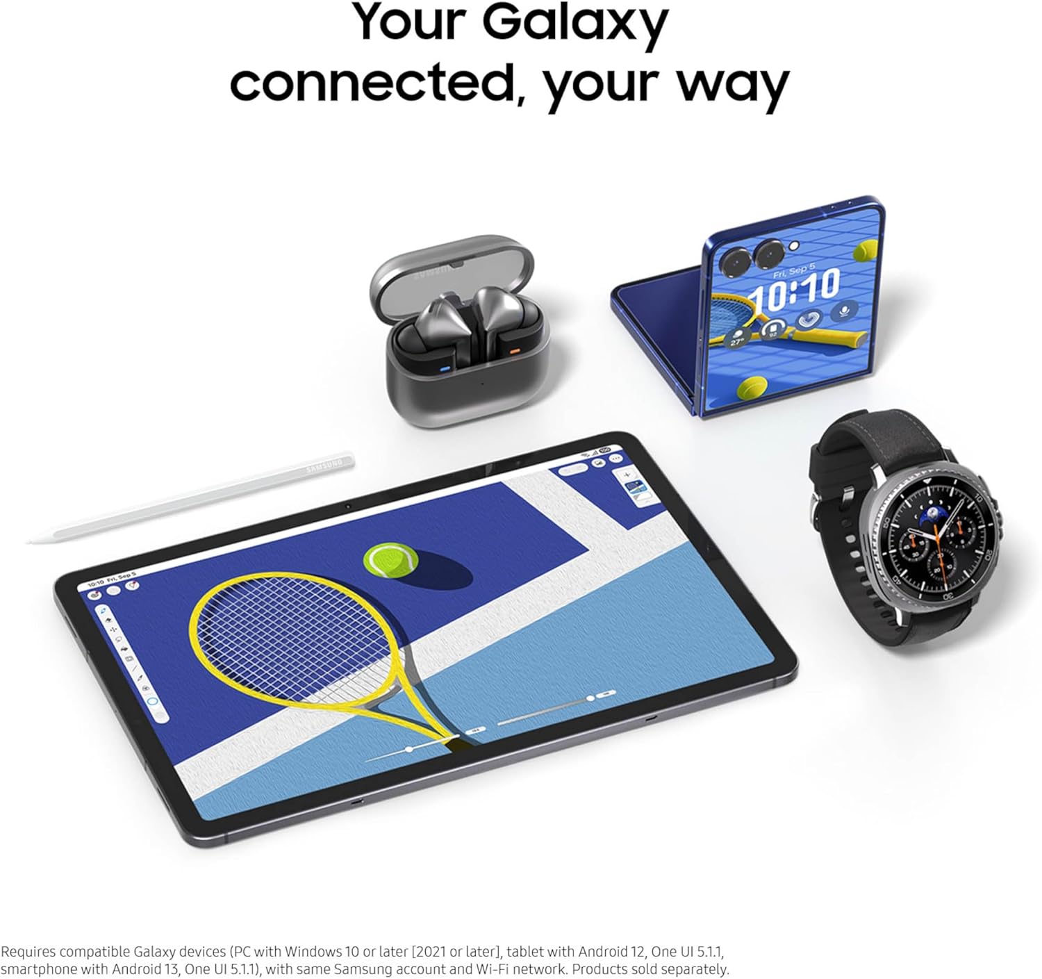 Samsung Galaxy Tab S11 128 GB WiFi Android Tablet, Large Display, Durable, Slim, Light, High Performance, Long Battery Life, S Pen for Note-Taking, AI Assist, US Version, Gray