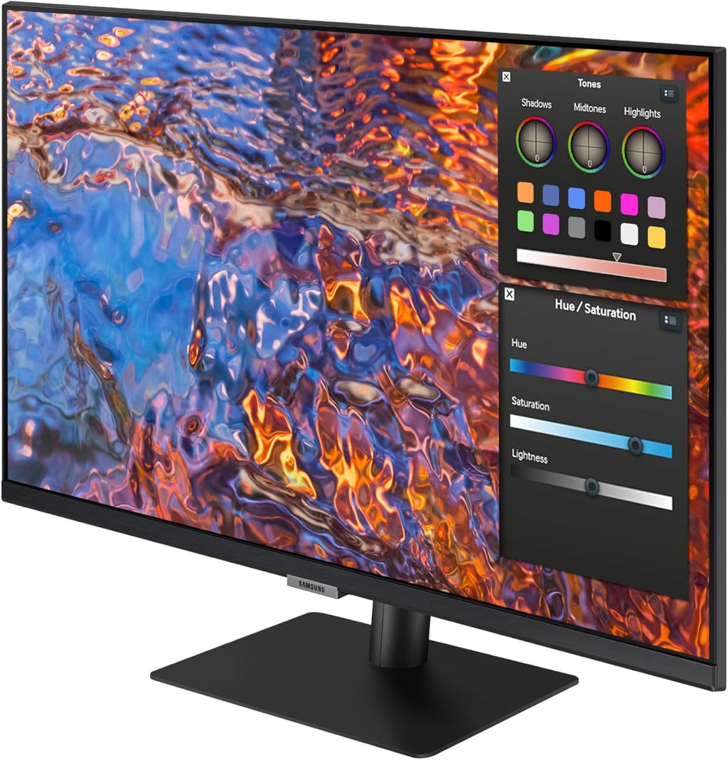 Samsung 27-Inch ViewFinity S80PB Series UHD Computer Monitor, DCI-P3 98%, VESA DisplayHDR 400, IPS Panel, Matte Display, USB-C, PIP/PBP, Intelligent Eye Care, LS27B804PXNXGO