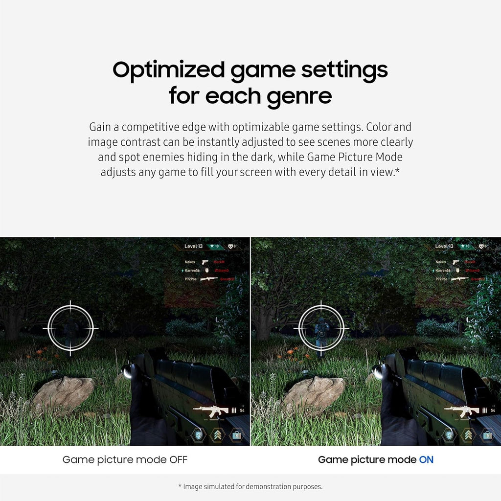 Samsung 22” (S40GD) Borderless Business Monitor with IPS Panel, 100Hz Refresh Rate, Eye Saver Mode, Ergonomic Design, Game Picture Mode, LS22D402GANXGO