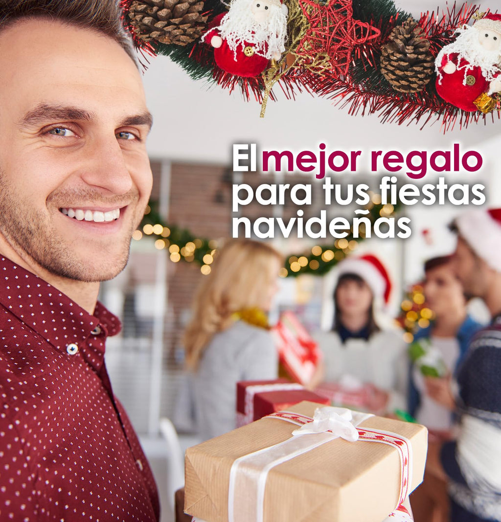 Cesto Gourmet para oferecer M | Perfeita como presente cesta de Natal para empresas, presunto ibérico de isca vinho tempranillo creme de morcela e creme de sobretudo par par PX pack polvones e balões