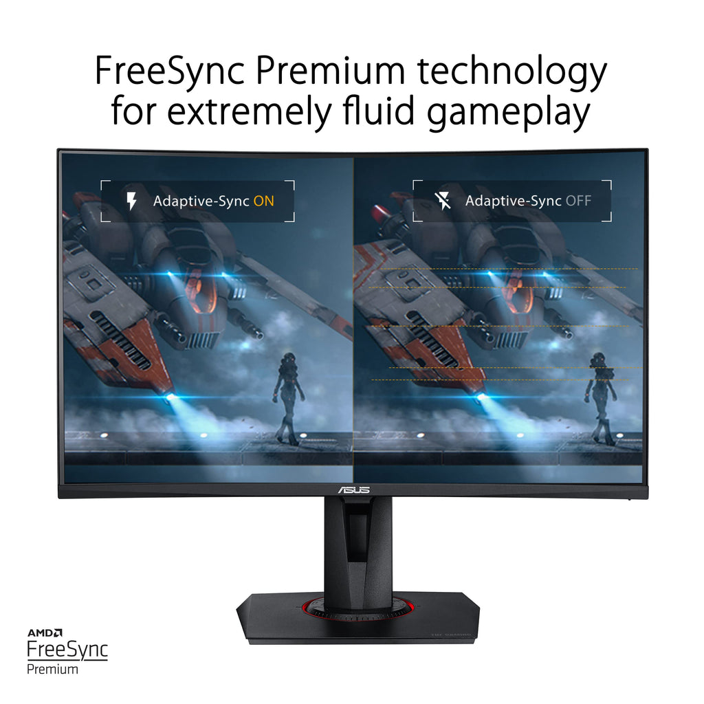 ASUS TUF Gaming VG34VQEL1A – 34 Inch Curved Gaming Monitor, UWQHD, 100 Hz, Extreme Low Motion Blur, Freesync, 1ms MPRT, 125% sRGB, HDR