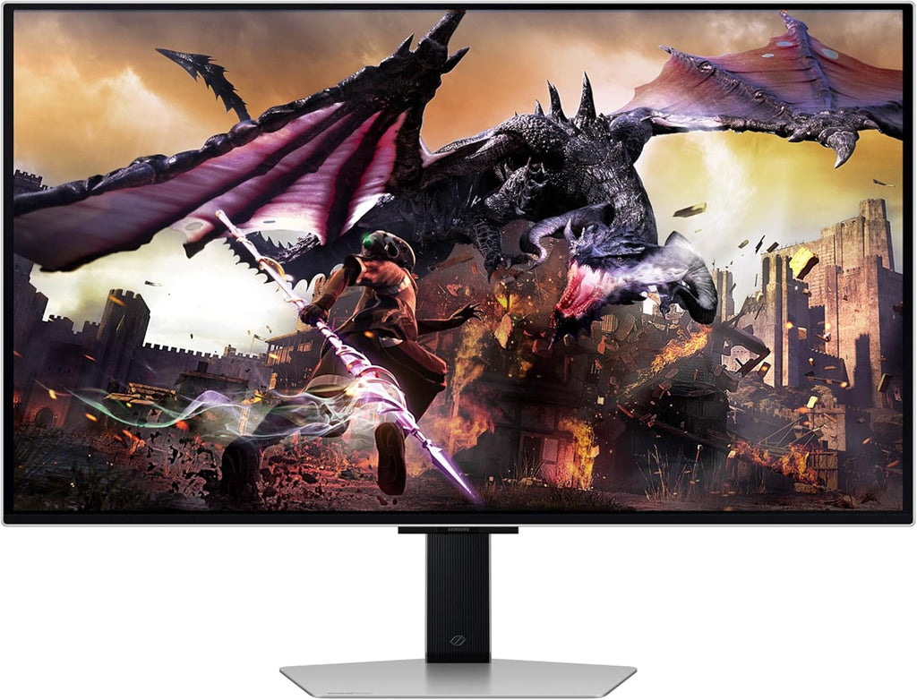 Samsung 32" Odyssey OLED G8 (G80SD) Series 4K UHD Smart Gaming Monitor w QD-OLED, 240Hz 0.03ms, G-Sync Compatible, Glare-Free Display, Sleek Metal Design, LS32DG800SNXZA, 3 Yr Warranty