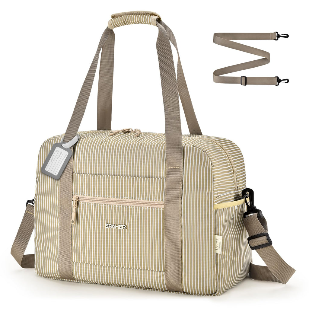 SPAHER Bolsa de viagem 40 x 30 x 20 Wizzair Vueling dobrável bagagem de mão cabine impermeável saco de desporto homem malas maternidade hospital mala bagagem fim semana mulher 25 L